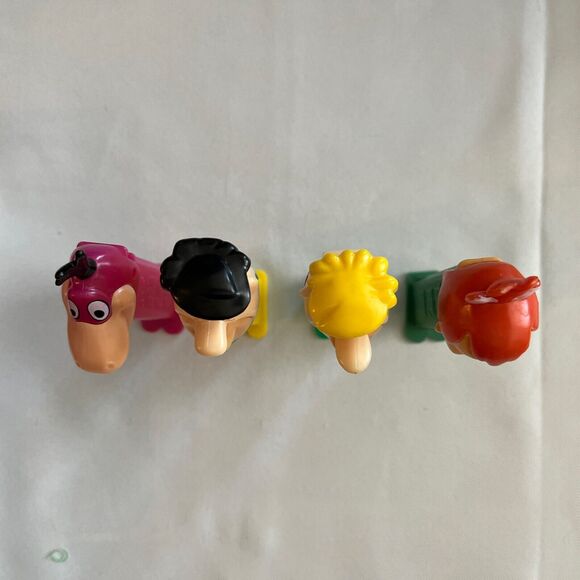 Flintstones Pez Dispenser Set‎ Of 4 Dino,Fred,Barney And Pebbles Slovenia/China - Picture 5 of 6